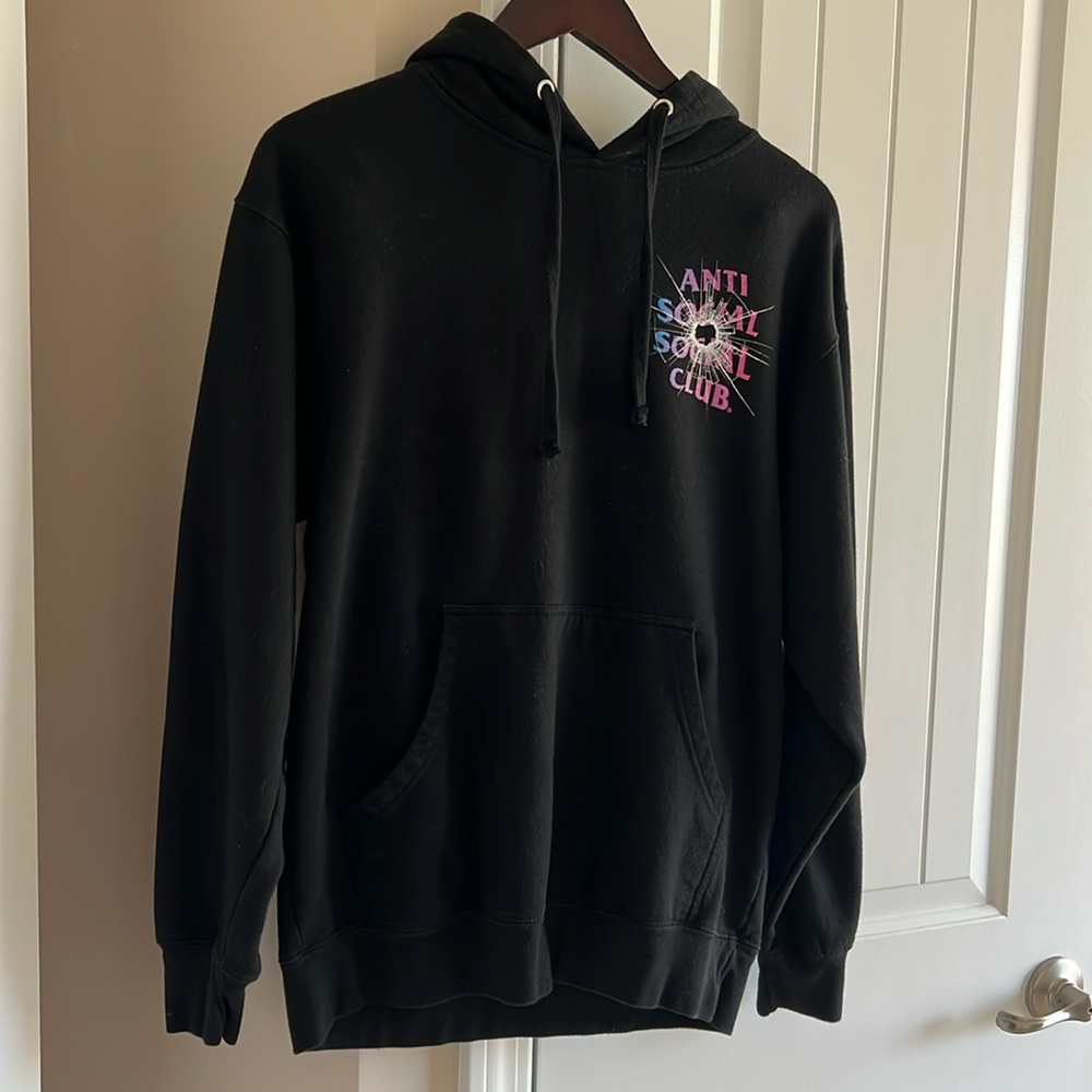 Anti Social Social Club “Bullet Hole” Hooded Sweatshirt